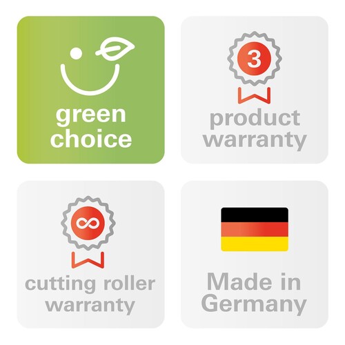 Aktenvernichter SECURIO C14 für 10-12Blatt 3,9mm Streifenschnitt HSM 2250111 (Sicherheitsstufe P-2) Produktbild Additional View 4 L