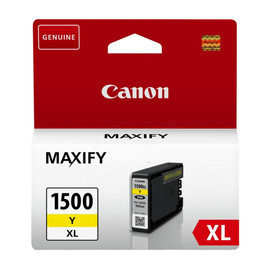 Tintenpatrone PGI-1500XLY für Canon Maxify MB2000 12ml yellow Canon 9195B001 Produktbild