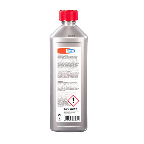 Premium-Entkalker 500ml für hochwertige Kaffeeautomaten XAVAX 00110732 (ST=500 MILLILITER) Produktbild Additional View 1 L