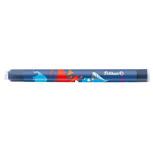Tintenpatrone für Griffix Schulfüller P1R3/5 mit Motiv königsblau löschbar Pelikan 300011368 (PACK=5 STÜCK) Produktbild Additional View 4 L
