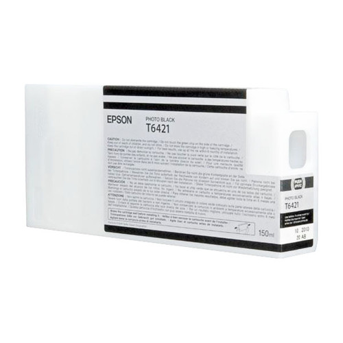 Tintenpatrone T6421 für Epson Stylus Pro 7890/9890 150ml FOTOschwarz Epson T642100 Produktbild Front View L
