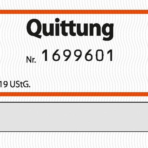 Quittungsblock für Kleinunternehmer A6 quer 2x30Blatt mit fortl. Nummerierung selbstdurchschreibend Sigel SD120 Produktbild Additional View 3 L