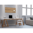 Glas-Magnetboard artverum 910x460x15mm Natural-Wood inkl. Magnete Sigel GL258 Produktbild Additional View 3 S