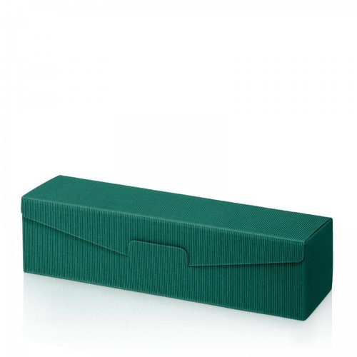 Geschenkverpackung Modern grün Für 1 Flasche Famulus 000124 Produktbild Front View L