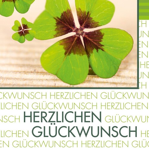 Glückwunsch-Karten inkl. Umschläge 115x170mm 220g Fortune Sigel DS004 (PACK= JE 10 STÜCK) Produktbild Additional View 1 L