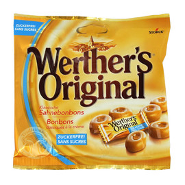 Bonbon Werthers Original 403624 zuckerfrei (BTL=70 GRAMM) Produktbild