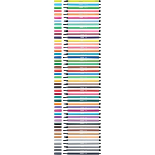 Fasermaler Pen 68 1mm Rundspitze erika Stabilo 68/17 Produktbild Additional View 5 L