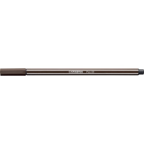 Fasermaler Pen 68 1mm Rundspitze umbra Stabilo 68/65 Produktbild Additional View 1 L