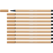 Fasermaler Pen 68 1mm Rundspitze ocker hell Stabilo 68/88 Produktbild Additional View 3 S