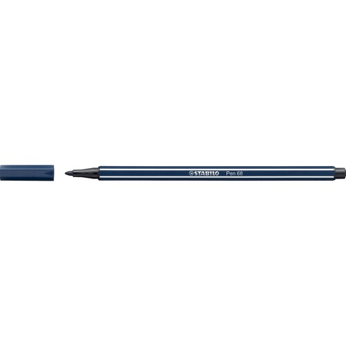 Fasermaler Pen 68 1mm Rundspitze paynesgrau Stabilo 68/98 Produktbild