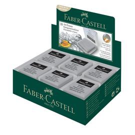 Knetgummi ART ERASER in Kunststoffbox grau Faber Castell 127220 Produktbild