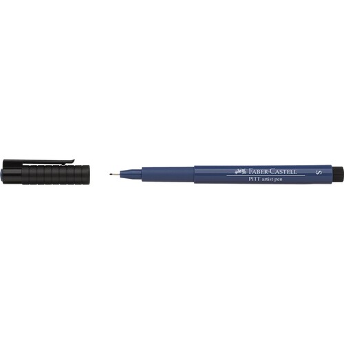 Tuschestift PITT ARTIST PEN 0,3mm superfein indanthrenblau Faber Castell 167247 Produktbild Front View L
