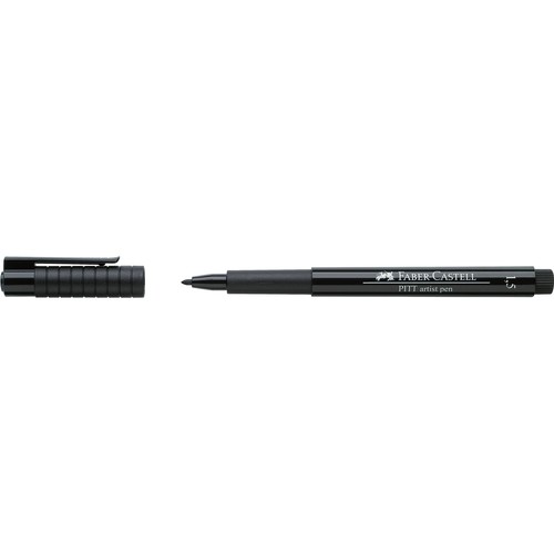 Tuschestift PITT ARTIST PEN 1,5mm breit schwarz Faber Castell 167890 Produktbild Front View L
