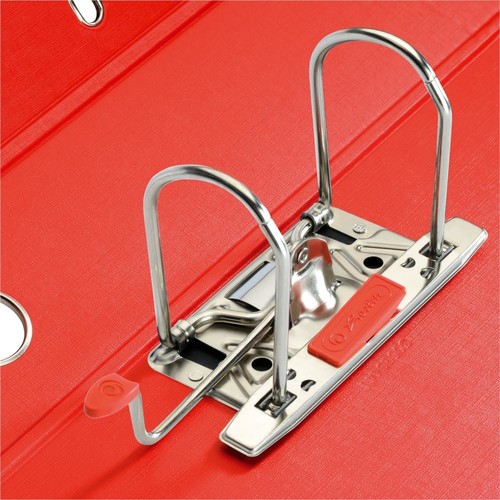 Ordner maX.file protect+ A4 80mm rot Kunststoff Herlitz 300002677 Produktbild Additional View 2 L
