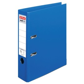 Ordner maX.file protect+ A4 80mm blau Kunststoff Herlitz 10834331 Produktbild