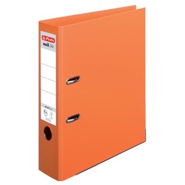 Ordner maX.file protect+ A4 80mm orange Kunststoff Herlitz 300002688 Produktbild