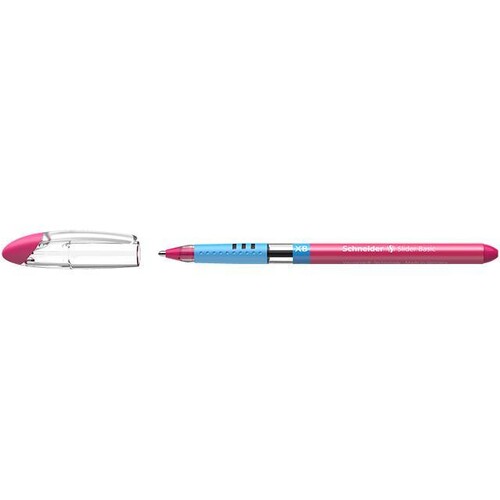 Kugelschreiber Slider Basic XB extrabreit pink Schneider 151209 Produktbild Front View L