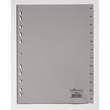 Register A4 Dez.-Jan. grau Plastik Durable 6507-10 Produktbild