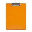 Klemmbrett flexx mit Bügelklemme kurze Seite A4 orange Kunststoff Maul 23610-43 Produktbild