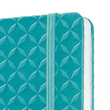 Notizbuch Jolie liniert 95x150x16mm 174 Seiten aqua green Hardcover Sigel JN102 Produktbild Additional View 2 S