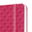 Notizbuch Jolie liniert 95x150x16mm 174 Seiten fuchsia pink Hardcover Sigel JN104 Produktbild Additional View 2 S