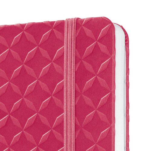 Notizbuch Jolie liniert 95x150x16mm 174 Seiten fuchsia pink Hardcover Sigel JN104 Produktbild Additional View 2 L