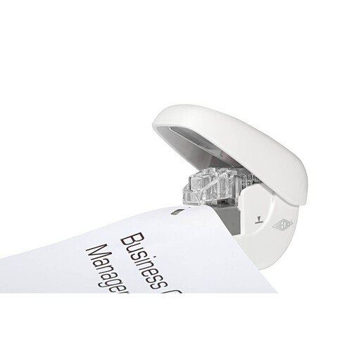 Heftgerät klammernlos Mini bis 5Blatt weiß WEDO 1272000 Produktbild Additional View 3 L