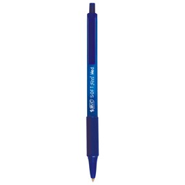 Kugelschreiber Soft Feel Clic Grip 0,4mm blau Bic 8373982 Produktbild