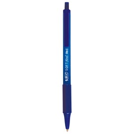 Kugelschreiber Soft Feel Clic Grip 0,4mm blau Bic 8373982 Produktbild