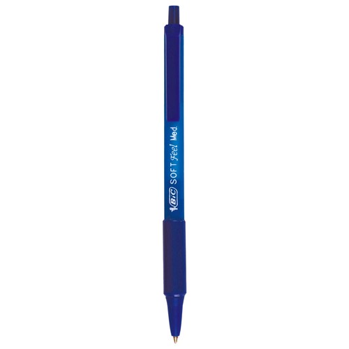 Kugelschreiber Soft Feel Clic Grip 0,4mm blau Bic 8373982 Produktbild