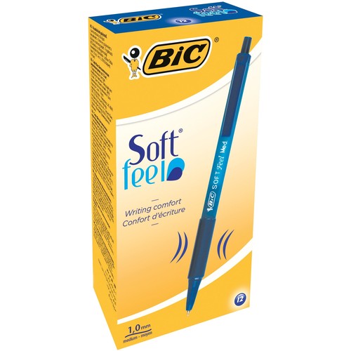 Kugelschreiber Soft Feel Clic Grip 0,4mm blau Bic 8373982 Produktbild Additional View 2 L