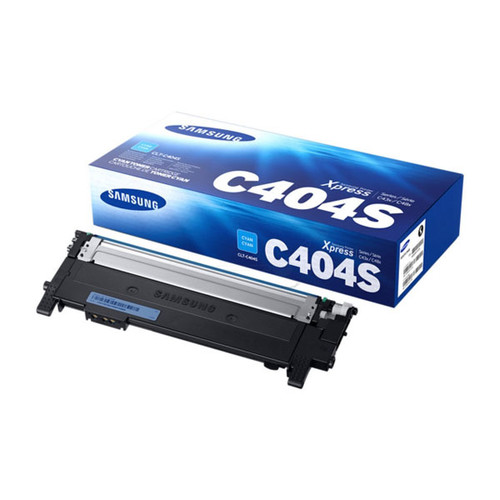 Toner C404C für Samsung Xpress C430/C480 1000Seiten cyan ST966A Produktbild Front View L