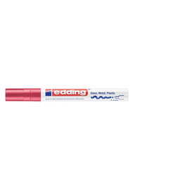 Lackmarker 750 Glanzlack Marker 2-4mm Rundspitze rot Edding 4-750-9-002 Produktbild