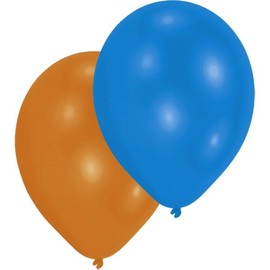 Luftballons Metallic ø27,5cm sortiert Latex Amscan INT995423 (PACK=10 STÜCK) Produktbild