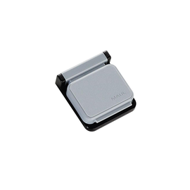 Magnetclip S mit Magnetschnapp-Automatik 36x40mm grau selbstklebend MAUL 62400-84 Produktbild