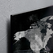 Glas-Magnetboard artverum 910x460x15mm Design World Map inkl. Magnete Sigel GL270 Produktbild Additional View 6 S