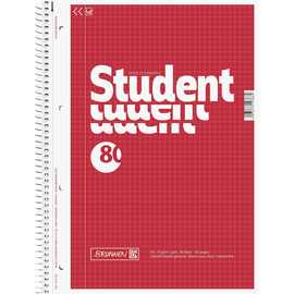 Collegeblock A4 kariert Rand links 80Blatt 70g Brunnen Student 67942 Produktbild