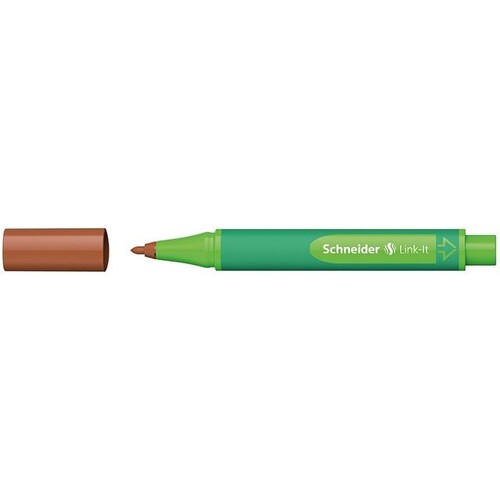 Fasermaler Link-It 1,0mm mahogany-brown Schneider 192007 Produktbild Front View L