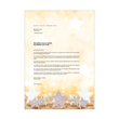 Weihnachts-Motiv-Papier A4 90g Glitter Stars Sigel DP029 (PACK=100 STÜCK) Produktbild Default S