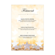 Weihnachts-Motiv-Papier A4 90g Glitter Stars Sigel DP029 (PACK=100 STÜCK) Produktbild Side View S