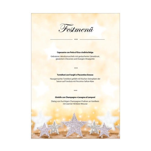 Weihnachts-Motiv-Papier A4 90g Glitter Stars Sigel DP029 (PACK=100 STÜCK) Produktbild Additional View 2 L