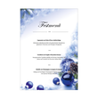 Weihnachts-Motiv-Papier A4 90g Blue Harmony Sigel DP034 (PACK=100 BLATT) Produktbild Additional View 5 S