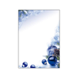 Weihnachts-Motiv-Papier A4 90g Blue Harmony Sigel DP034 (PACK=100 BLATT) Produktbild