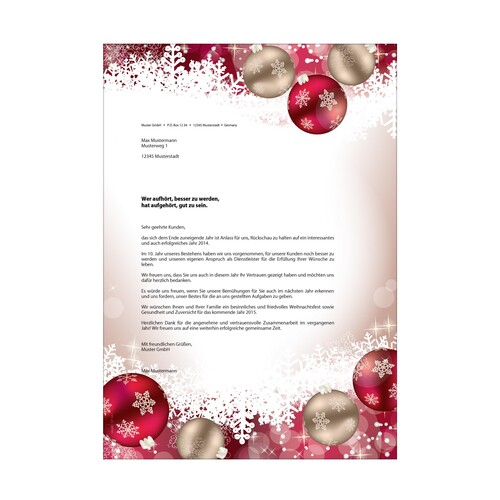 Weihnachts-Motiv-Papier A4 90g Frozen Sigel DP041 (PACK=100 BLATT) Produktbild Additional View 4 L