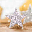 Weihnachts-Briefumschläge DIN lang 90g Glitter Stars gummiert Sigel DU035 (PACK=50 STÜCK) Produktbild Additional View 1 S