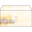 Weihnachts-Briefumschläge DIN lang 90g Glitter Stars gummiert Sigel DU035 (PACK=50 STÜCK) Produktbild
