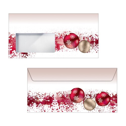 Weihnachts-Briefumschläge DIN lang 90g Frozen gummiert Sigel DU040 (PACK=50 STÜCK) Produktbild Additional View 1 L