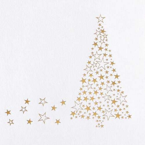 Weihnachts-Briefumschläge DIN lang 90g Golden Tree Goldprägung gummiert Sigel DU084 (PACK=50 STÜCK) Produktbild Additional View 3 L