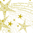 Weihnachts-Geschenkpapier 5mx70cm 80g Dancing Stars mit Golddruck Sigel GP115 Produktbild Additional View 2 S