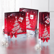 Weihnachts-Tragetasche 26x33x12cm Sparkling Tree Sigel GT022 (PACK=5 STÜCK) Produktbild Additional View 2 S